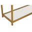 120cm Glass Top Console Table
