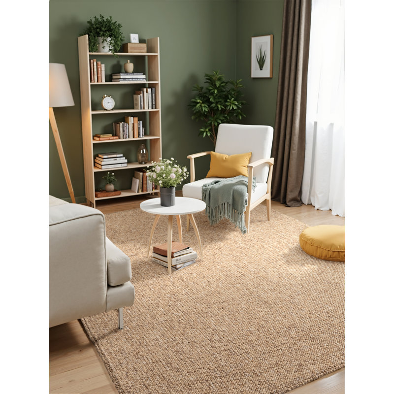 Felt Machine Tufted Area Rug, Rectangle 160 x 230 cm