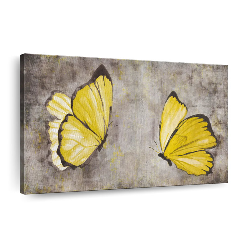 Treillis feuilles d'or sur toile, H 34 po x l 51 po x P 1,25 po