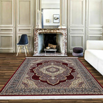 Caelan Synthetic Rug with Anti-Slip Backing