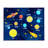 Rocket Across Solar System Canvas, design by Daphne Polselli