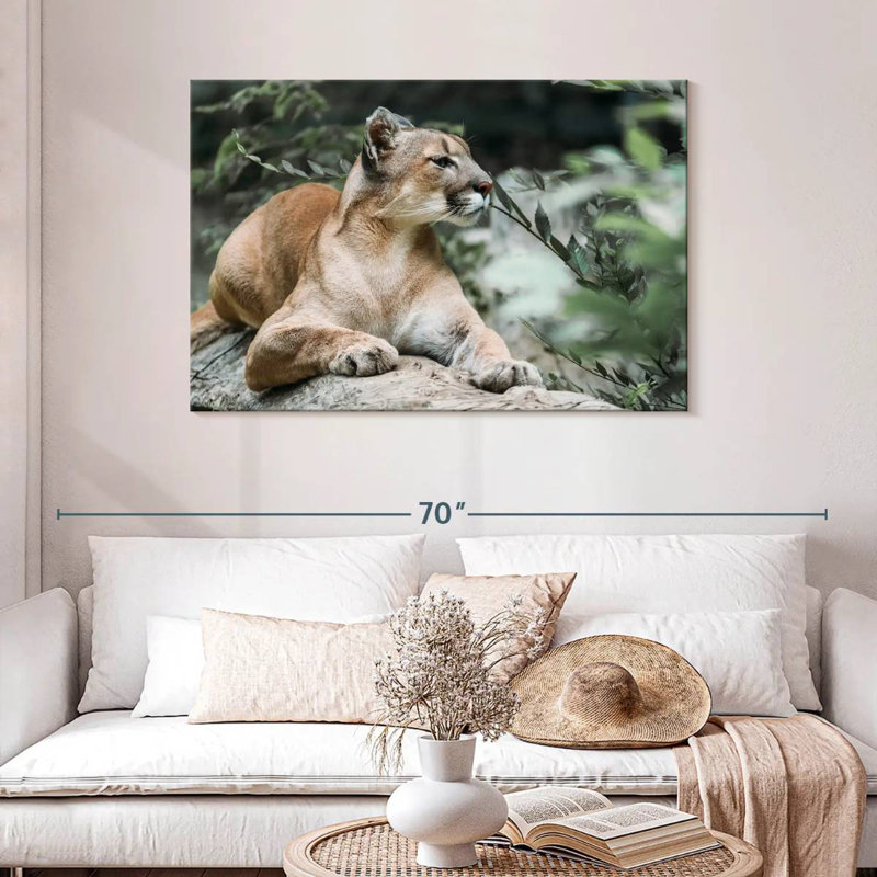 Brampt Forest Jaguar, 30" H x 45" W