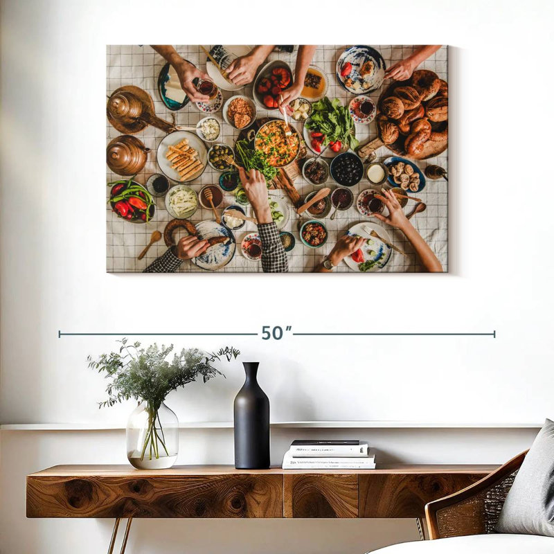 Yarlin Turkish Breakfast, 26" H x 39" W
