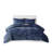 Velvet Comforter Set With Throw Pillow
