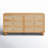 Tourmaline Natural Wood & Rattan Wavy Dresser