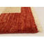 Tapis décoratif en laine de conception unique noué à la main New Age 4 pi 1 po x 6 pi 1 po Bernave