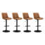  Height Adjustable Swivel Kitchen Stools-322293289
