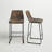 Erika Upholstered Counter Stool with Metal Frame-1059917169