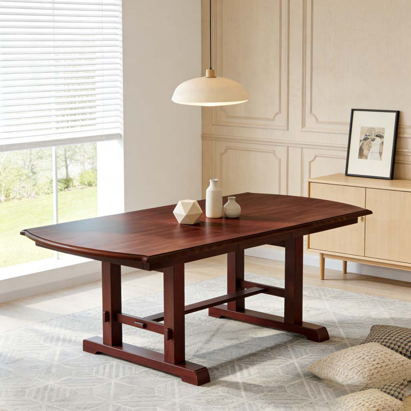 Table de salle à manger extensible 60 "à 78", Cerisier