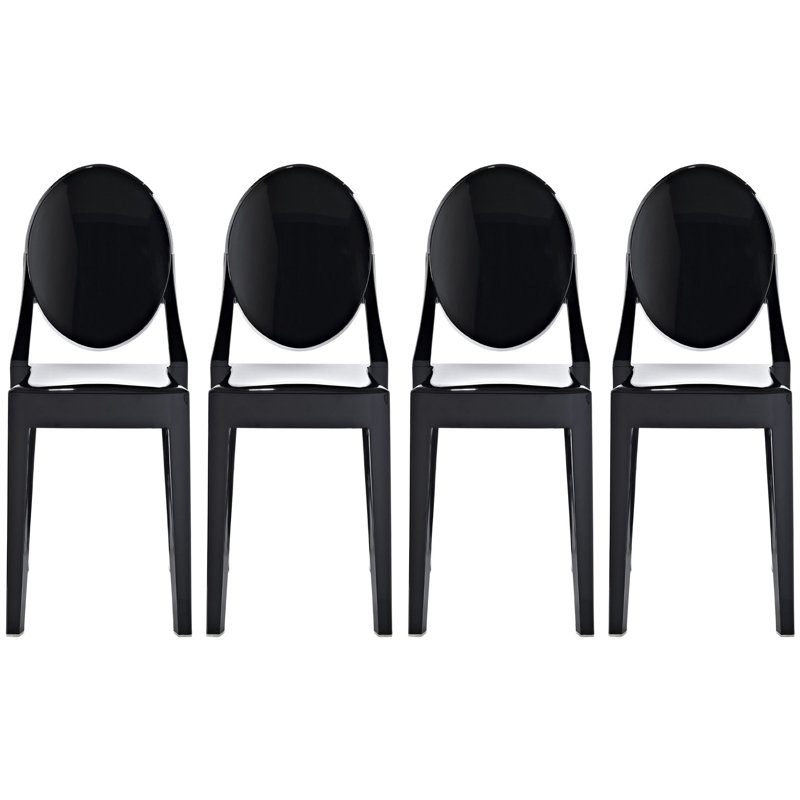 Chaise d'appoint Furness, Noir