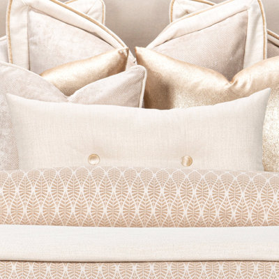 Afternoon Cafe Designer Lumbar Pillow