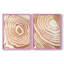 Suminagashi III grain de bois - reproduction encadrée de qualité supérieure - prête à être accrochée - aucun clou requis - aucun clou requis-1172052461-1172052463