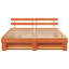 Bed Frame with Headboard Solid Pine Wood-1324561817-1324561818