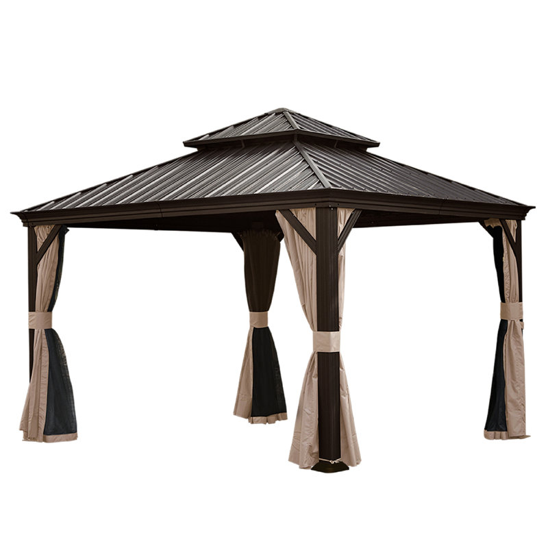 Durable Metal Hardtop Gazebo For Patio - Stylish, Weather-resistant Outdoor Shelter