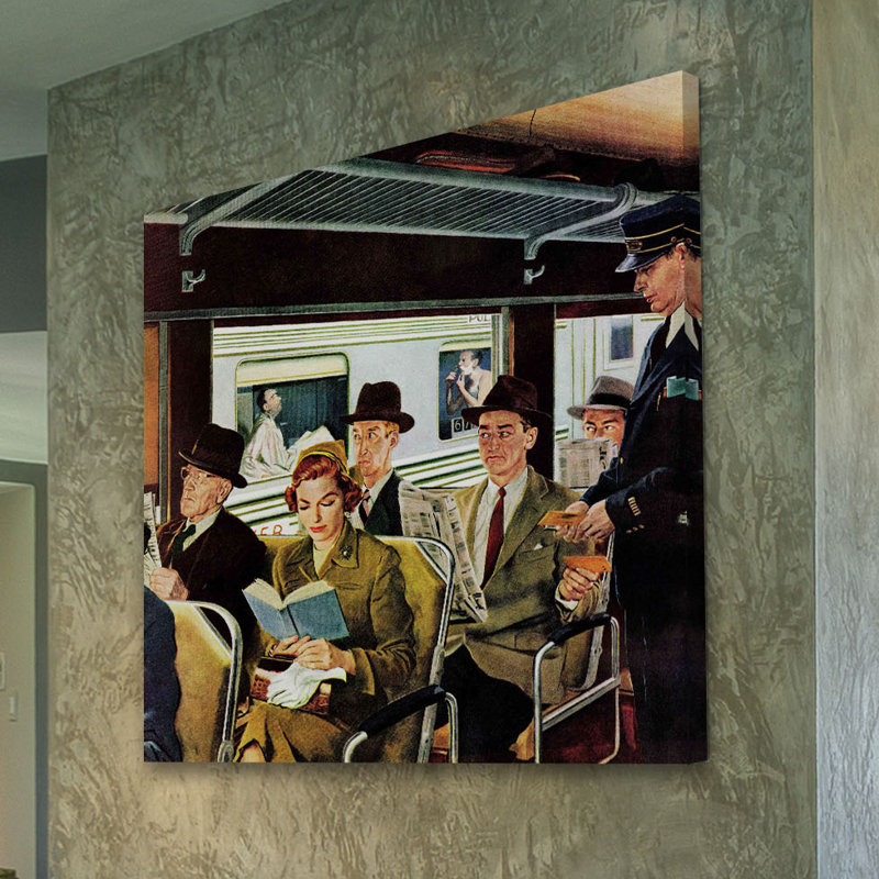 « this is not unmute » par george hughes, reproduction d’art sur toile tendue, H 32 po x l 32 po
