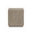 1Pc Square End Table With Open Bottom Shelf
