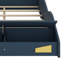 Lit plateforme avec roulettes et rangement Race-1890236853
