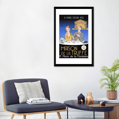 «Black Diamond», affiche vintage sur toile