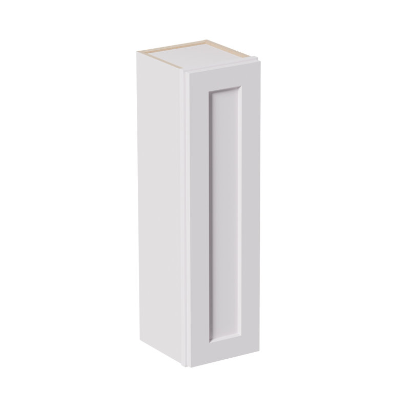 Armoire murale blanche à une porte Shaker, 42"
