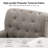 Wilkey Armchair with Tufted Back with Solid Wood Legs-2076704595