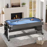 Table de billard / billard pivotante 7 en 3 3 en 1