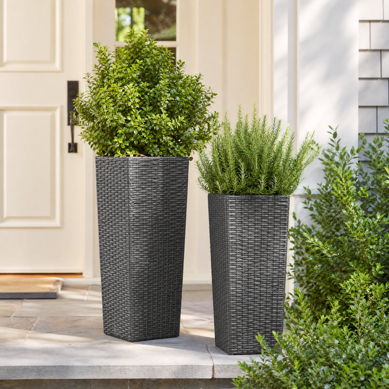 Decatur Pot Planter, Gray
