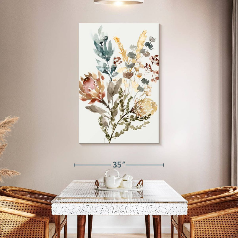 Bouquet de fleurs sauvages Harnek, H 48 po x l 32 po