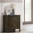 2-Drawer Nightstand Bedside Table Dark Cocoa