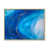 Toile naturelle avec cadre flottant