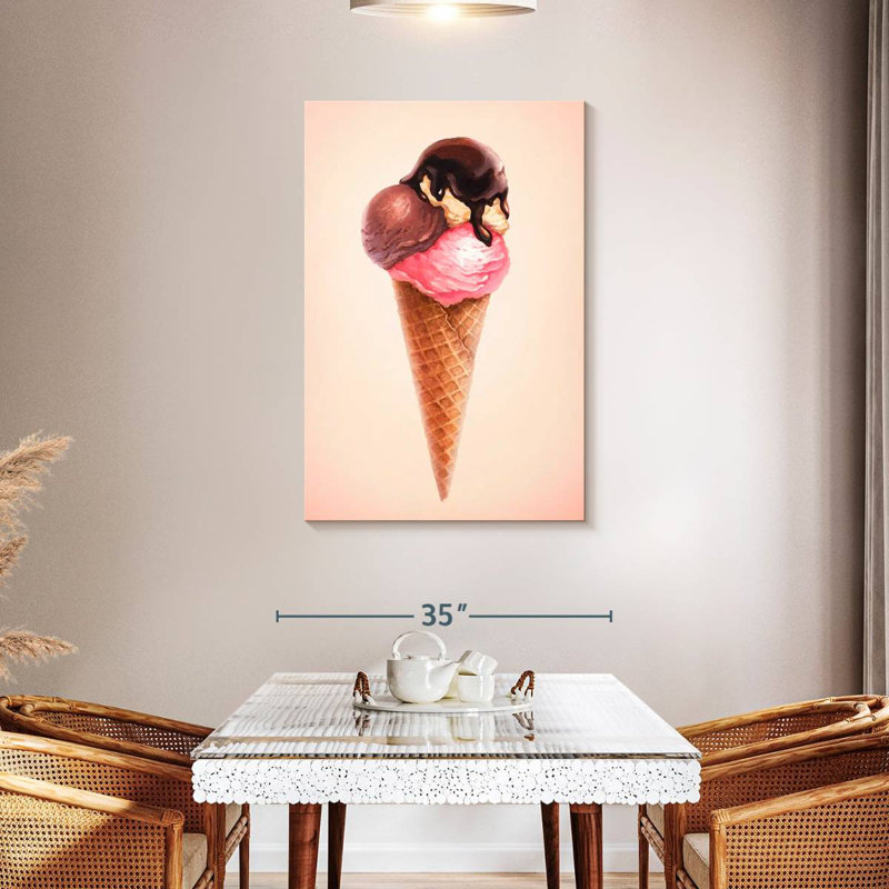 Yarlin Sweet Ice Cream Cone, 45" H x 30" W