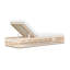 Paloma 78.35" Long Reclining Single Chaise with Cushions
