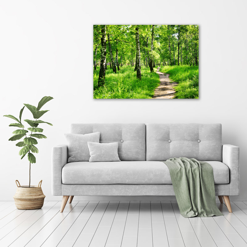 Birch Forest - Wrapped Canvas Print