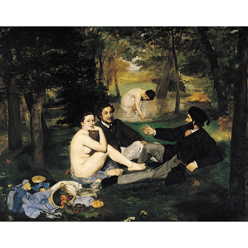 Edouard Manet - Wrapped Canvas Print, 31cm H x 41cm W
