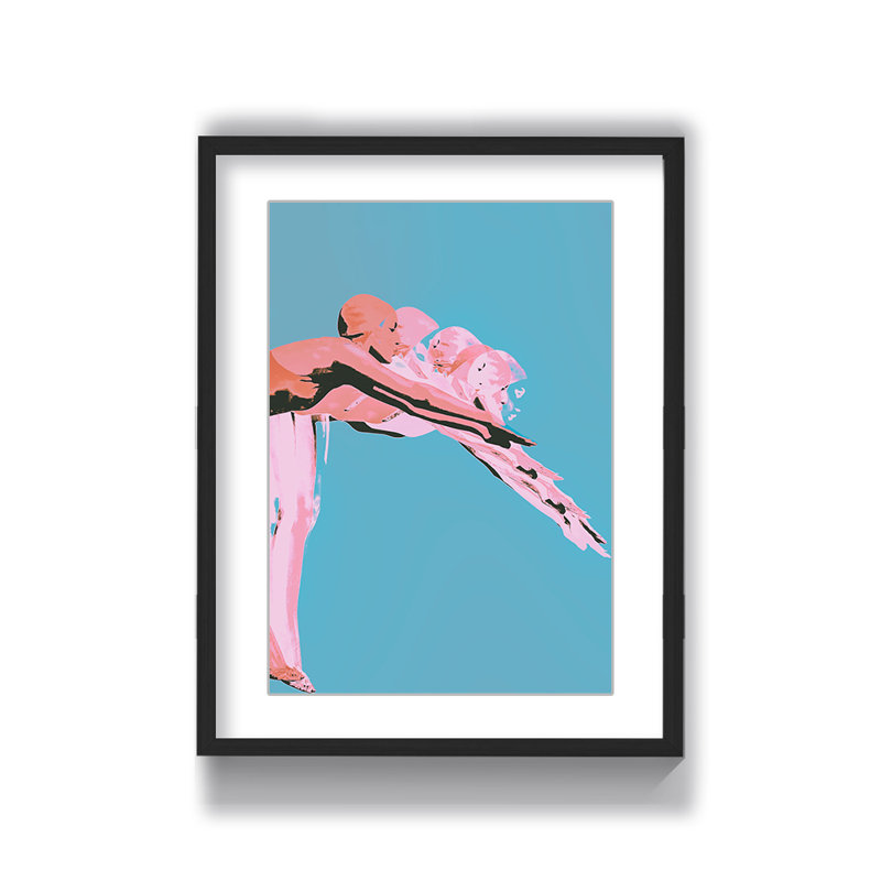 Pop Art & Retro The Dive, 24" H x 16" W