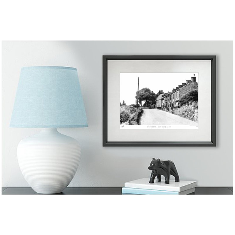 Buxworth, New Road C1955 - Single Picture Frame Print, 60cm H x 80cm W x 2.3cm D