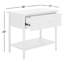 Fayletta 1 Drawer Wood Nightstand-1560661208