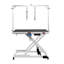 Table de toilettage électrique pour animaux de compagnie de 127 cm (50 po), charge maximale de 181 kg (400 lb), bras de toilettage robuste pour grands chiens, station de toilettage réglable en hauteur, plateau antidérapant.