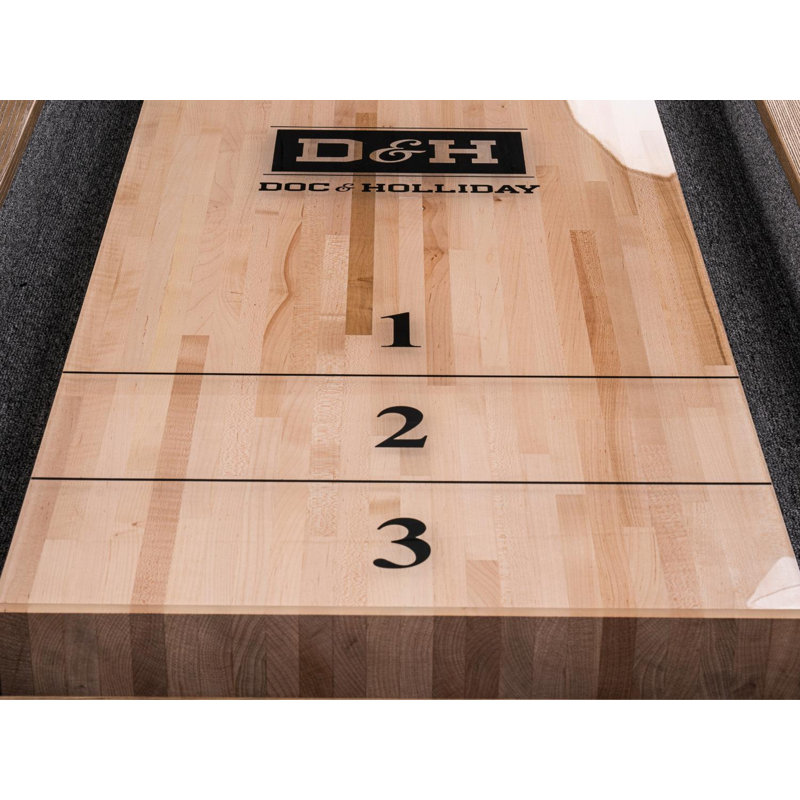 Paula Parsons 12' Shuffleboard Table With Professional Installation