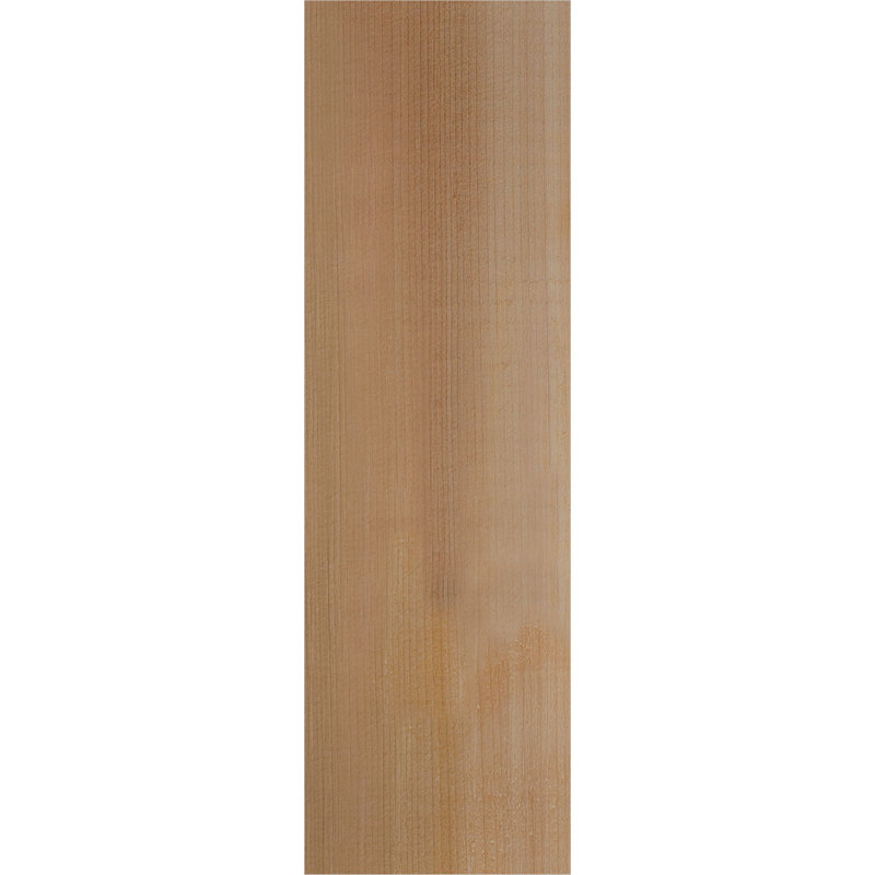 Yorktown Smooth Rafort Tail, Cèdre rouge, H 12 po x l 24 po x P 3,5 po