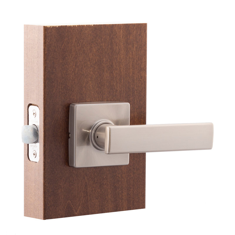 Craftsman Passage (Hall & Closet) Door Lever, Satin Stainless