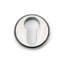 Concealed, Art Deco Escutcheon 3 Piece Door Accessory Set-56209696