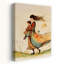 Loving Mother Child Colorful Dreamy Ethereal Nature Wall Art Print by Pictufy Studio IV - Wrapped Canvas Print-220494853