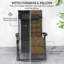 Chaise inclinable zéro gravité avec dossier réglable, kaki-1380949384