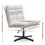 Chaise pivotante en tissu Teddy-850483855