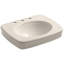 Bancroft® Vitreous China 24" Pedestal Bathroom Sink-10940639