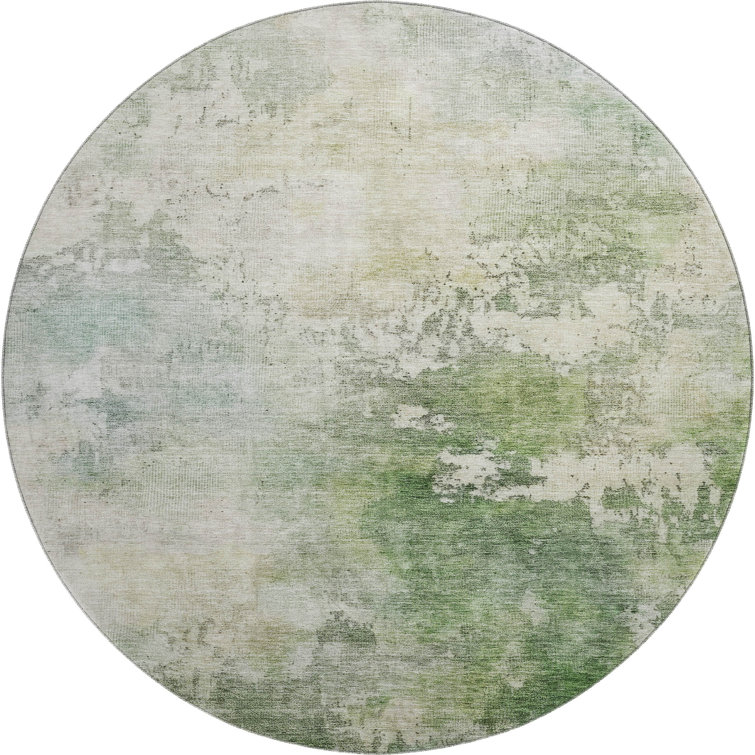 Premium Machine Washable Gurubaksh AMF1158 Abstract Rug