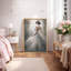 «Elegant Woman Back Dress», œuvre d'art, impression de chambre à coucher, impression sur toile encadrée-126032116-126032119