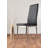 Eubanks High Gloss 4 Seat Rectangular Dining Table Set with Faux Leather Upholstered Dining Chairs-636536566