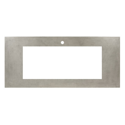 Plateau de meuble-lavabo simple 48,5 po Trough