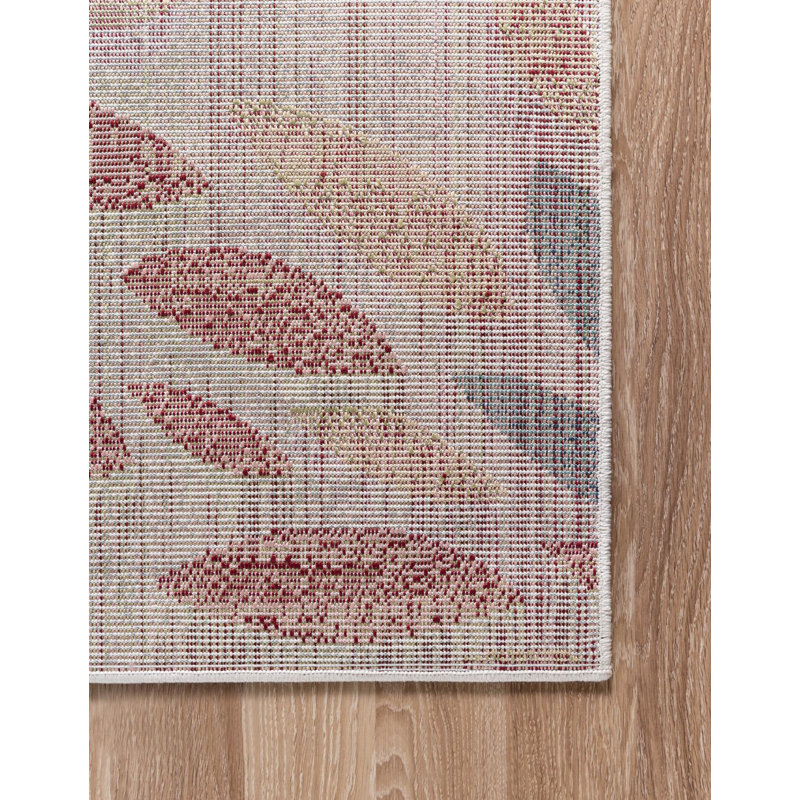 Tapis abstrait Aamia, Rectangulaire 8 pi x 10 pi, Multi